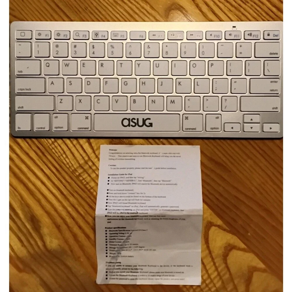 ASUG Bluetooth keyboard